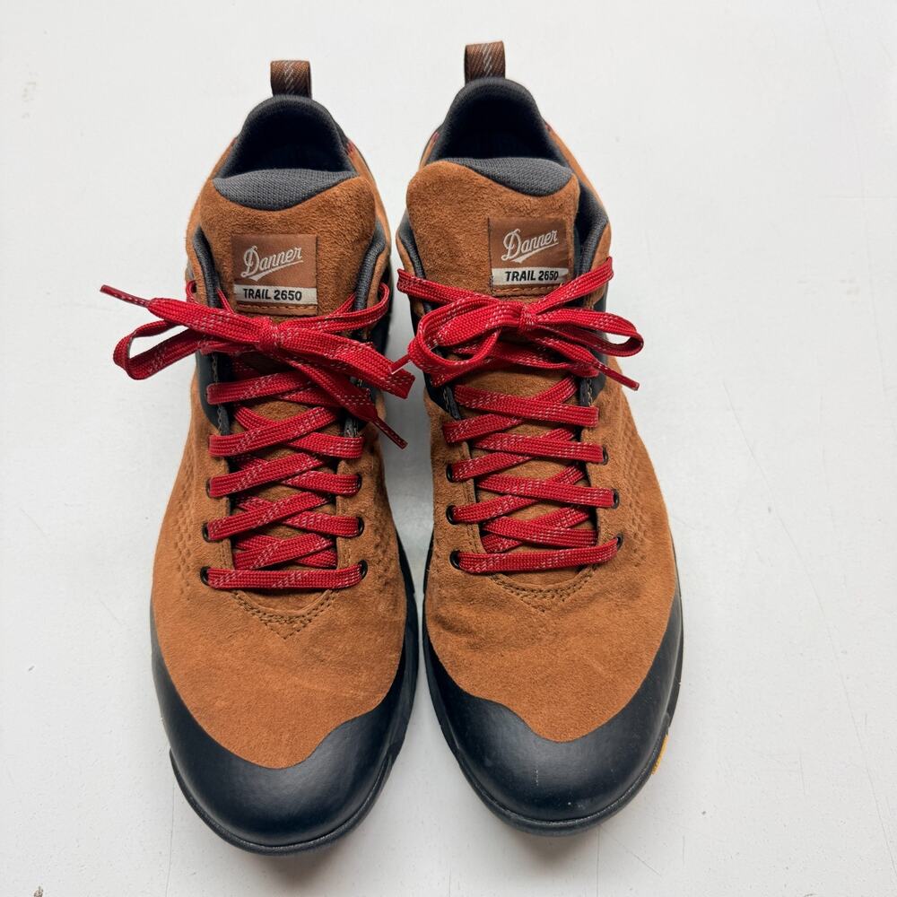 DANNER® TRAIL 2650 GTX Men's Suede Brown/red Hike Boots 61297 - Size 11.5